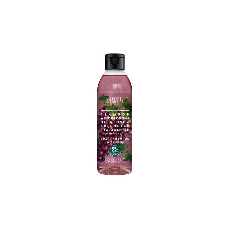 Barwa Natural Shampoo For Curly And Wave Hair Grape 300ml