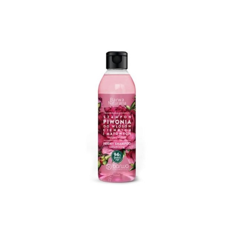 Barwa Natural Volumizing Shampoo Peony 300 Ml