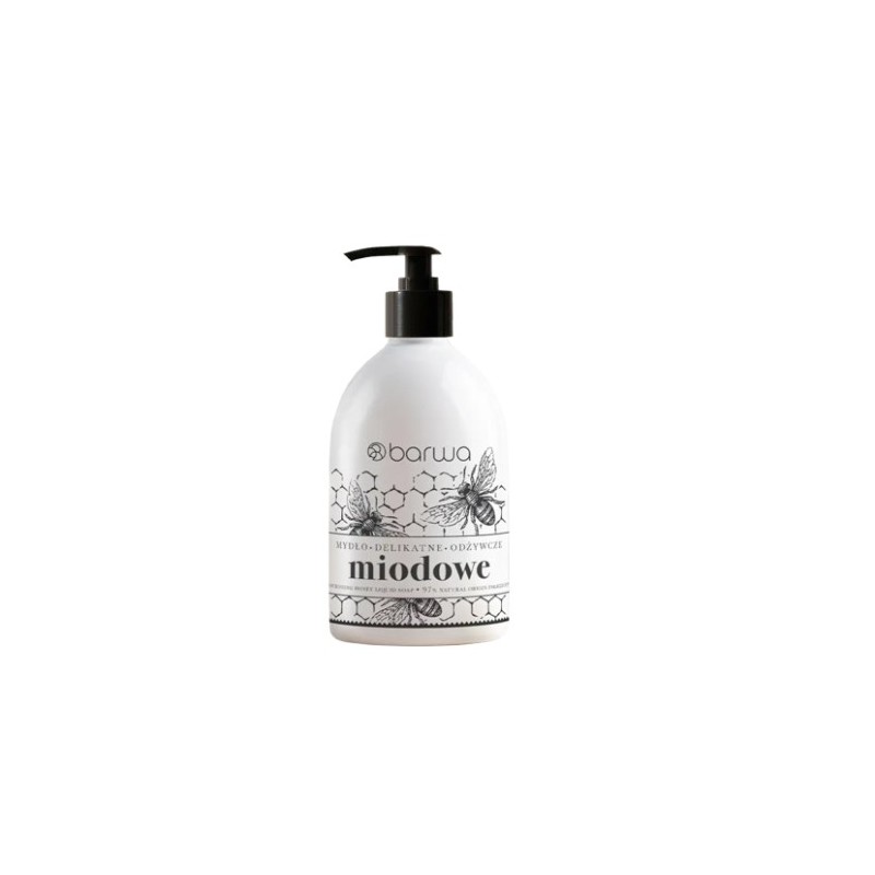 Barwa Pure Calm Honey Liquid Soap 450 Ml