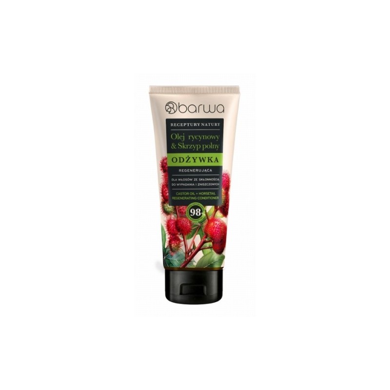 Barwa Receptury Natury Regenerating Conditioner Castor Oil + Horsetail 200 Ml