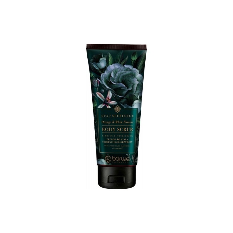 Barwa Spa Experience Firming & Nourishing Body Scrub Orange & White Flowers 180 Ml
