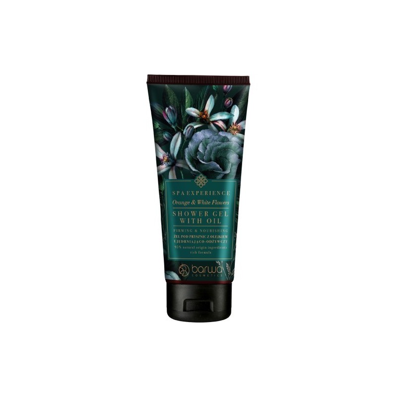 Barwa Spa Experience Firming & Nourishing Shower Gel With Oil Orange & White Flowers 200ml