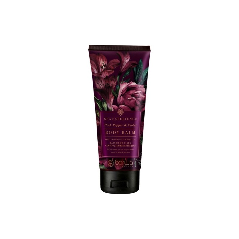Barwa Spa Experience Moisturizing & Regenerating Body Balm Pink Pepper & Violet 200ml