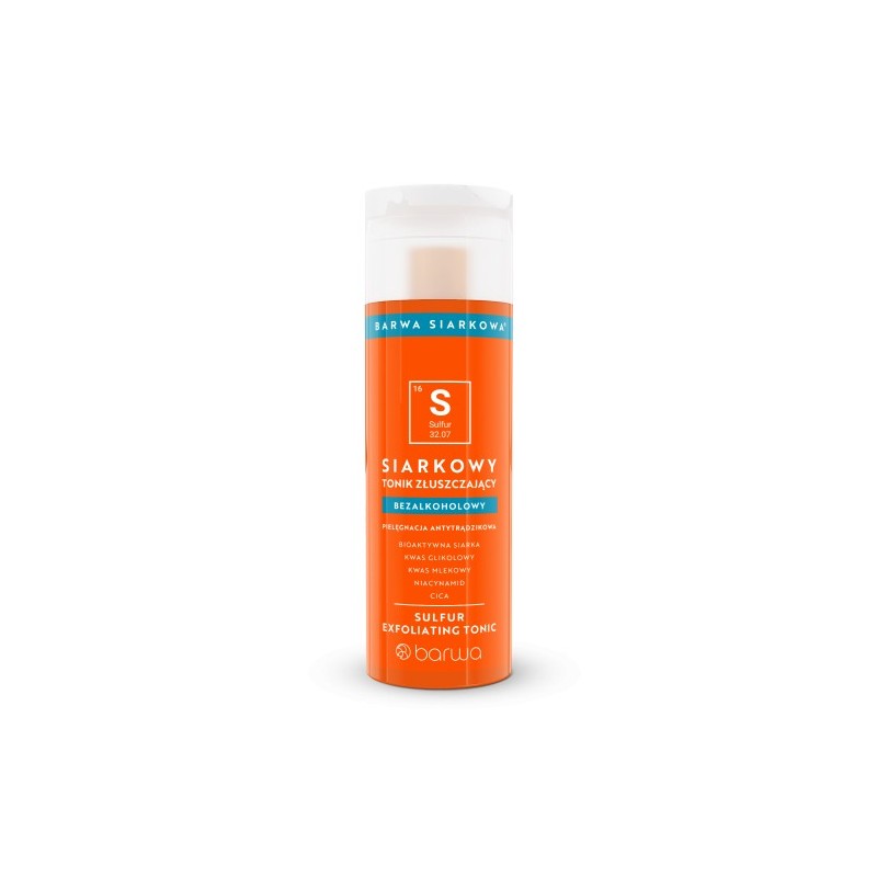 Barwa Sulfur Exfoliating Tonic Alcohol-free 200ml