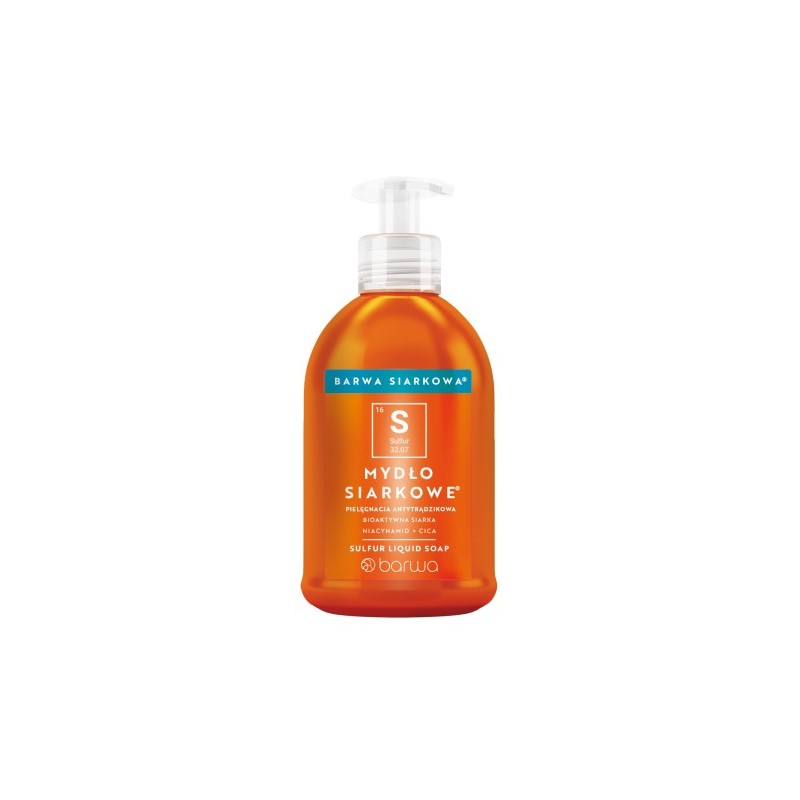 Barwa Sulfur Liquid Soap 300 Ml