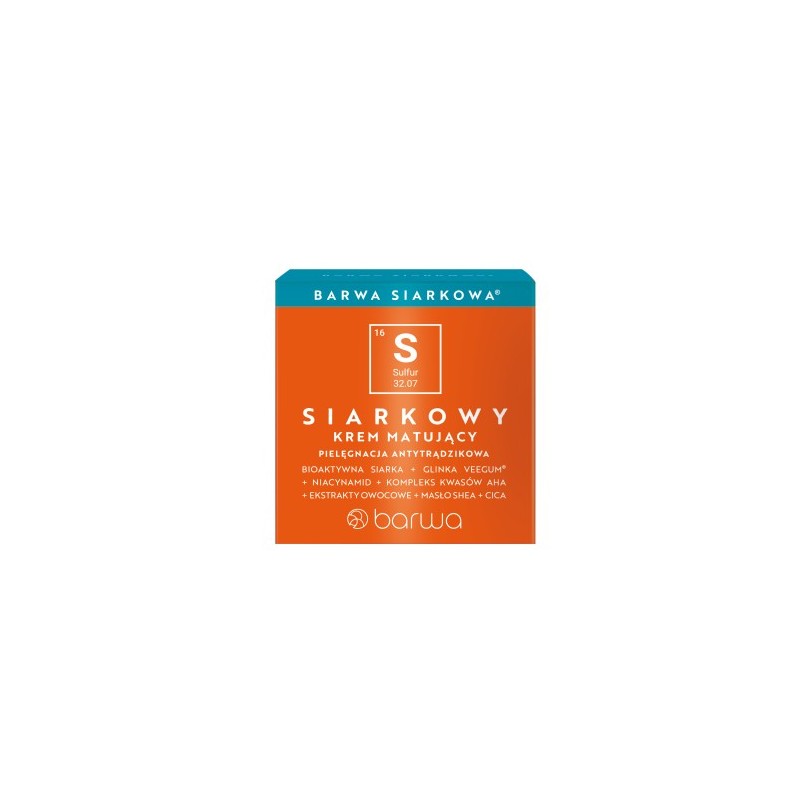 Barwa Sulfur Mattifying Cream Anti-acne Care 50ml
