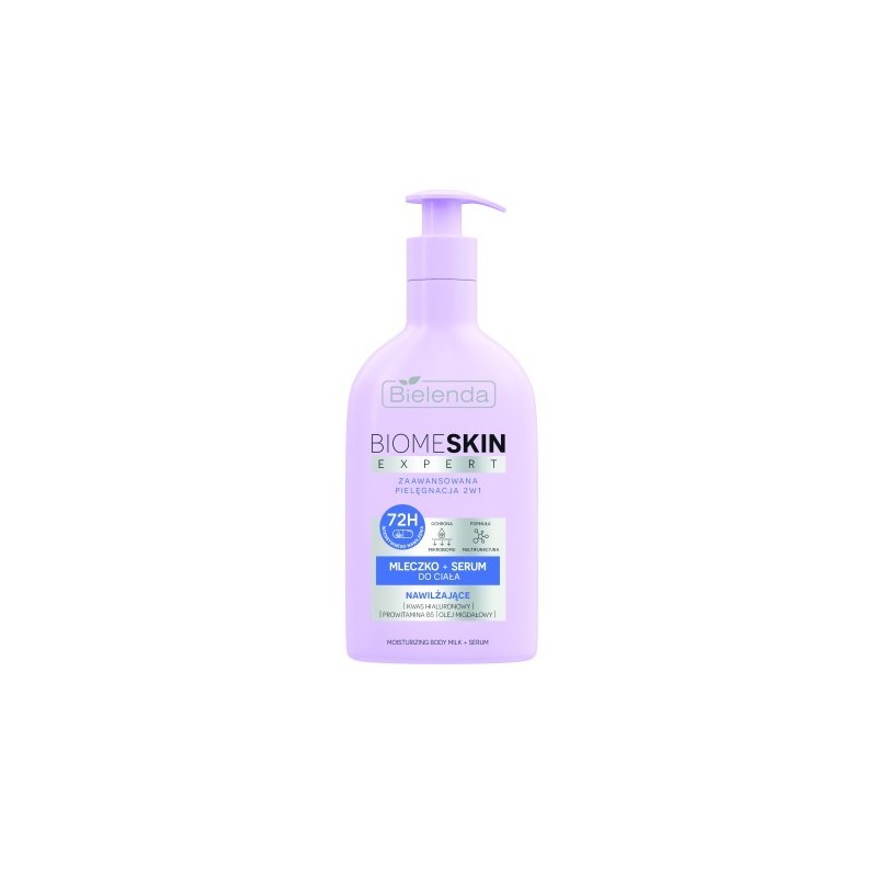 Bielenda Biome Skin Expert Body Milk + Serum 2in1 Moisturizing 350 Ml