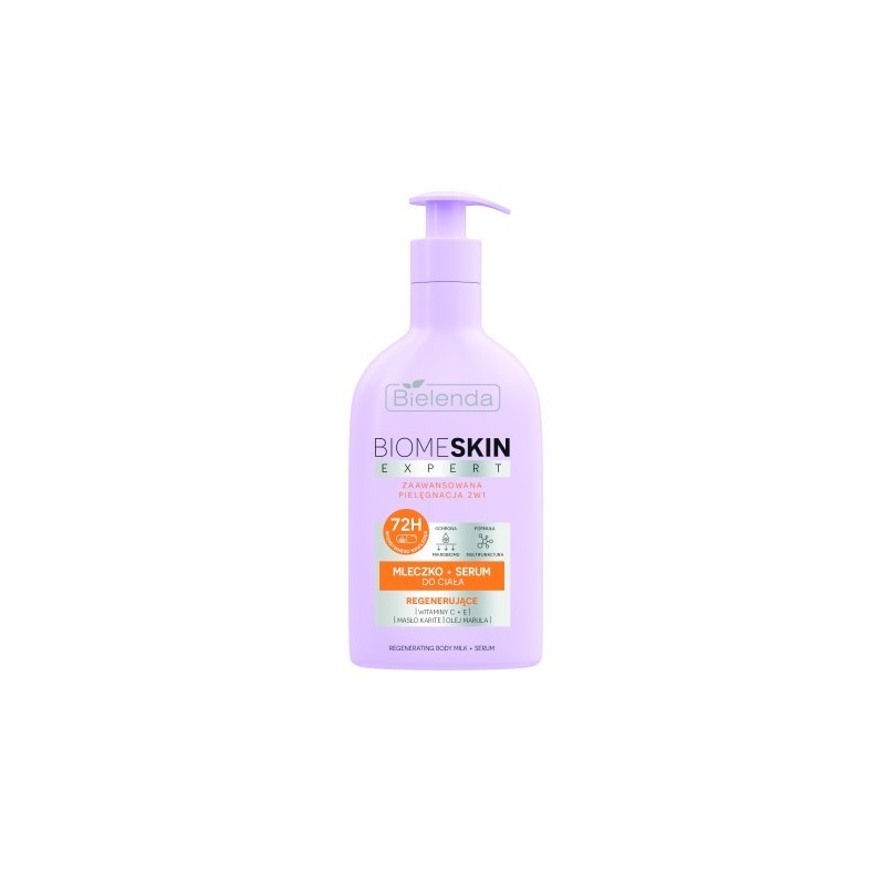 Bielenda Biome Skin Expert Body Milk + Serum 2in1 Regenerating  350 Ml