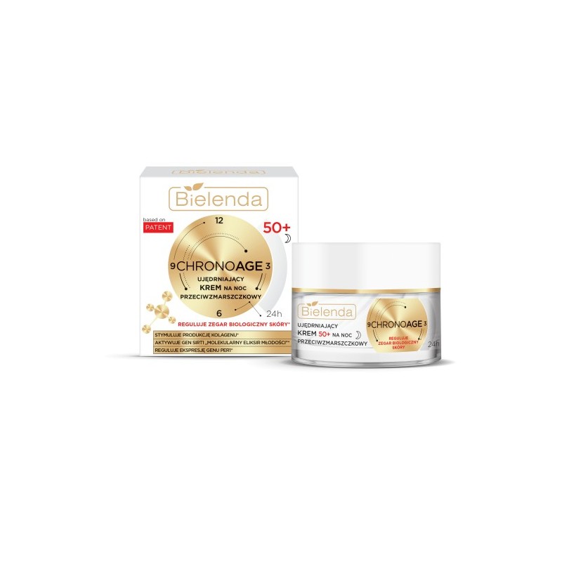 Bielenda Chrono Age 24h Firming Anti-wrinkle Cream 50+ For Night 50ml