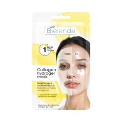 Bielenda Collagen Hydrogel Mask Moisturizing And Brightening Hydrogel Mask With Collagen 1pcs