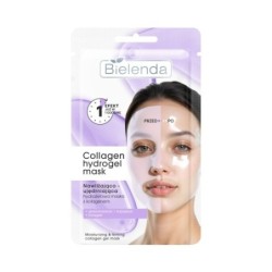 Bielenda Collagen Hydrogel Mask Moisturizing And Firming Hydrogel Mask With Collagen 1pcs