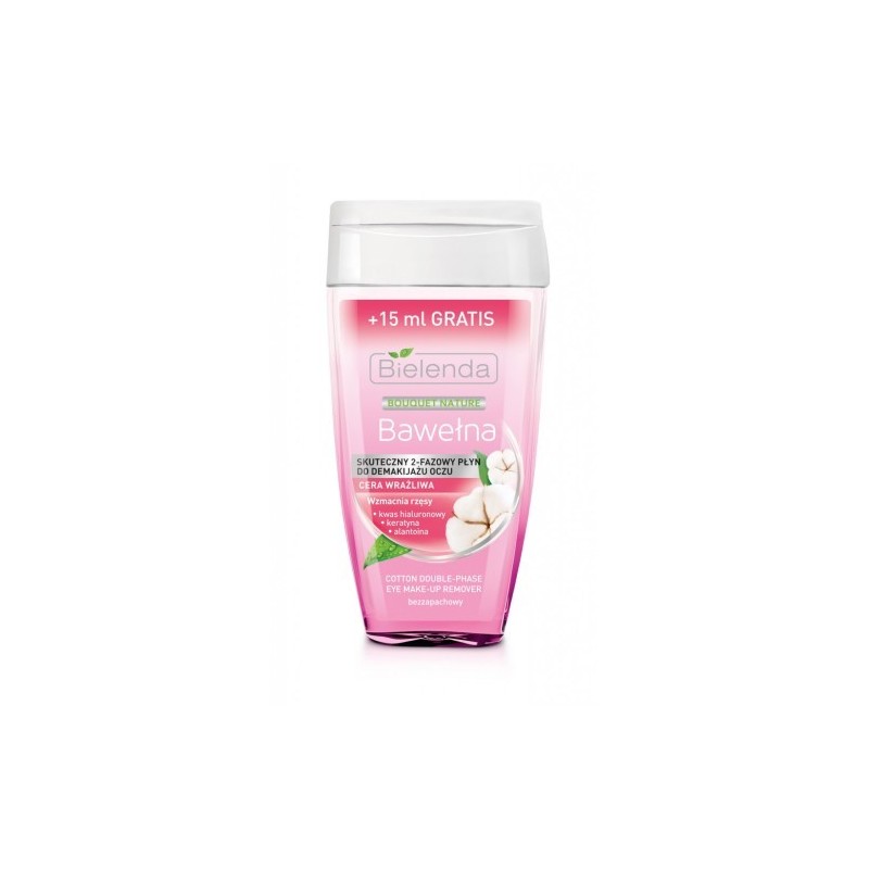 Bielenda Cotton Gentle Double Phase Make-up Remover, 125ml