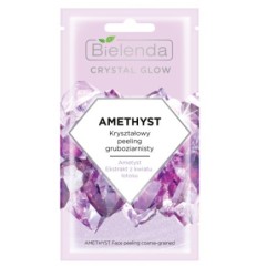 Bielenda Crystal Glow Amethyst Face Peeling Coarse-grained, 8g