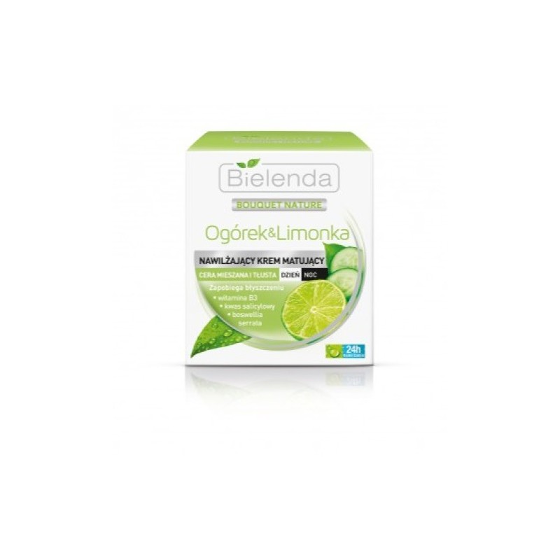 Bielenda Cucumber & Lime Cream Day/ Night, 50ml