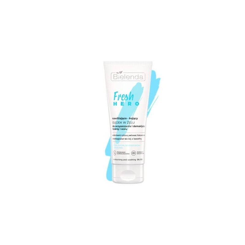 Bielenda Fresh Hero Moisturizing And Soothing Makeup Removing Gel Oil 90g
