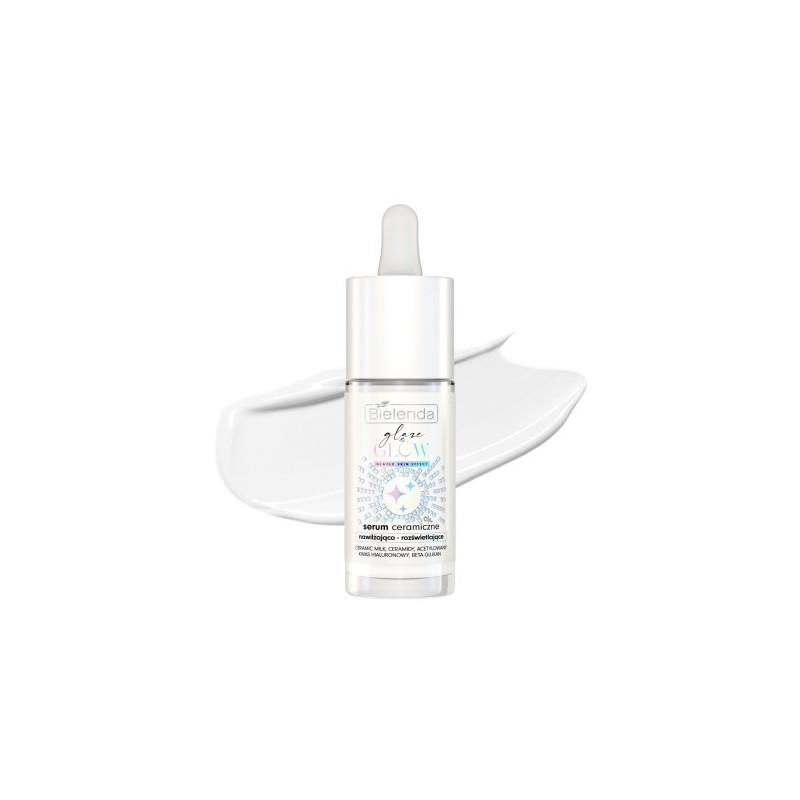 Bielenda Glaze & Glow Ceramic Serum Moisturizing And Brightening Glazed Skin Effect 30 Ml