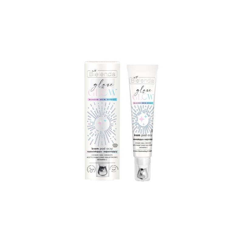 Bielenda Glaze & Glow Glazed Skin Effect Brightening And Illuminating Eye Cream 15 Ml