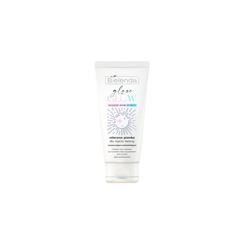 Bielenda Glaze & Glow Milky Face Wash Foam 135 Ml