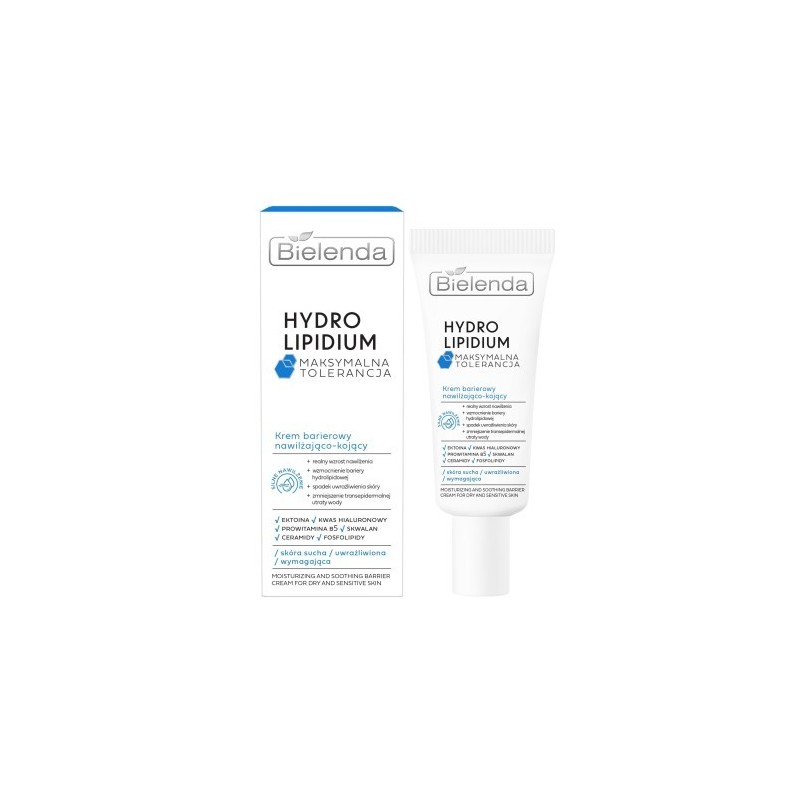 Bielenda Hydro Lipidium Moisturising And Soothing Barrier Cream 50ml