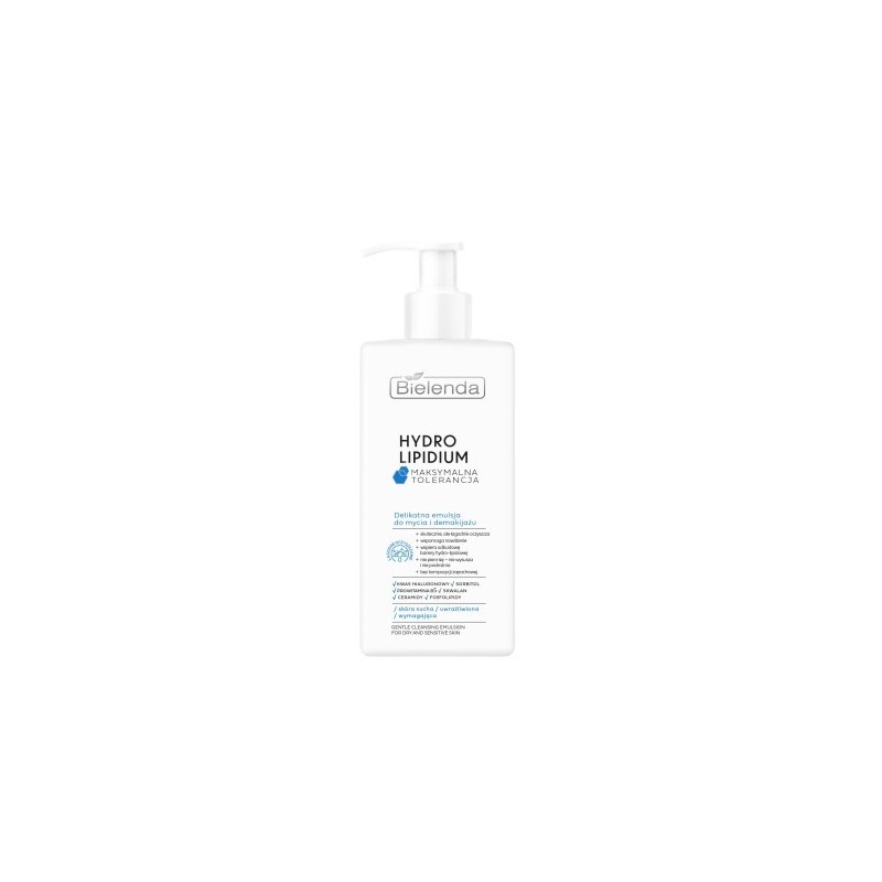 Bielenda Hydro Lipidium Washing And Makeup Removal Emulsion 300ml