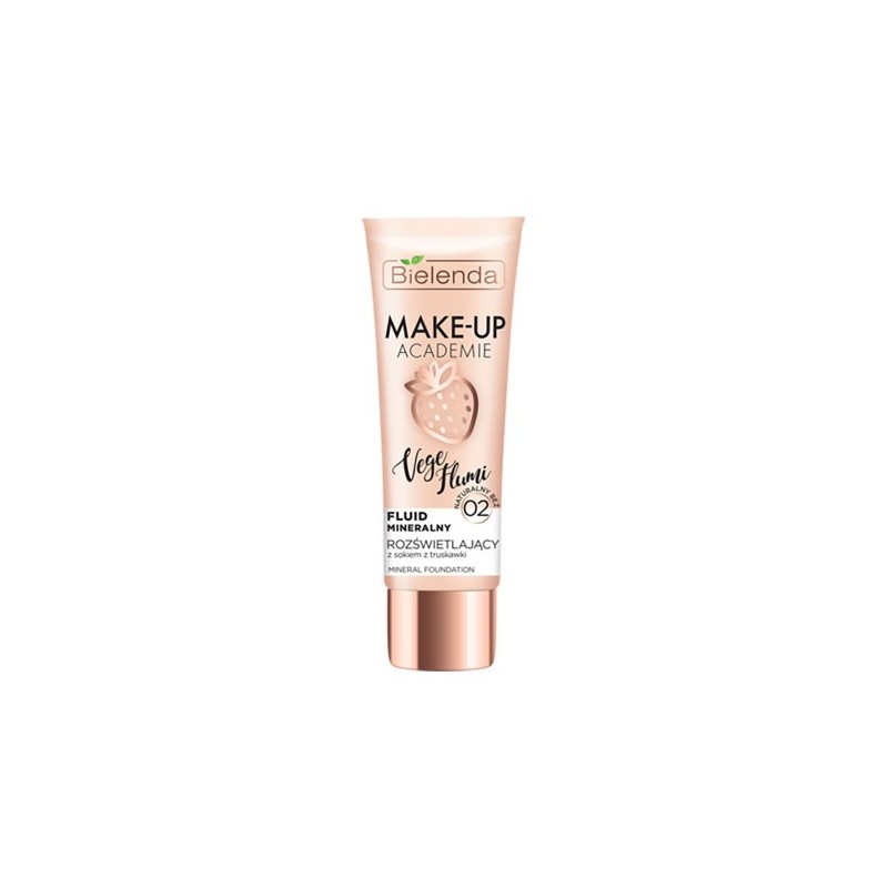 Bielenda Make Up Academie Vege Flumi Mineral Fluid Brightening Natural Beige 02 30g