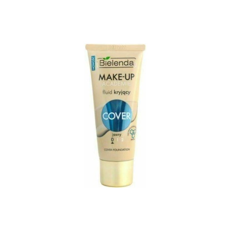 Bielenda Make-up Academie Cover Foundation Perfect Cover Fluid 0 Light 30g