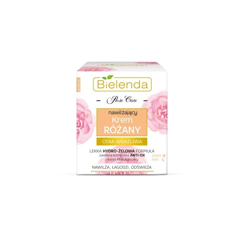 Bielenda Rose Care Rose Face Cream Moisturizing And Soothing, 50 Ml