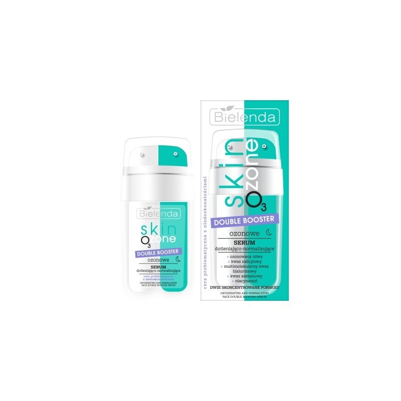 Bielenda Skin 03 Zone Double Booster Ozone Oxygenating And Normalizing Serum 2x7ml