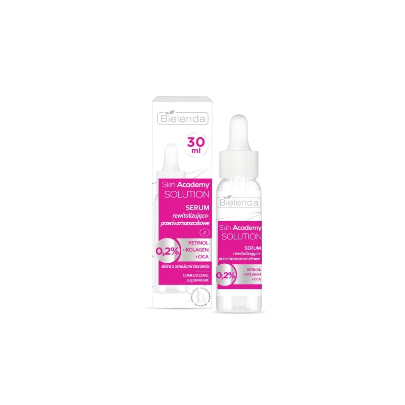 Bielenda Skin Academy Solution Revitalizing And Anti-wrinkle Serum 30ml