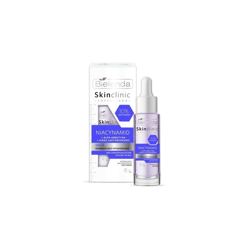 Bielenda Skin Clinic Professional 10% Niacinamide Normalising Smoothing Face Serum 30ml