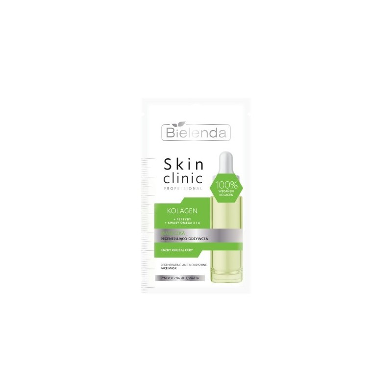 Bielenda Skin Clinic Professional Collagen Regenerating And Nourishing Mask 8g