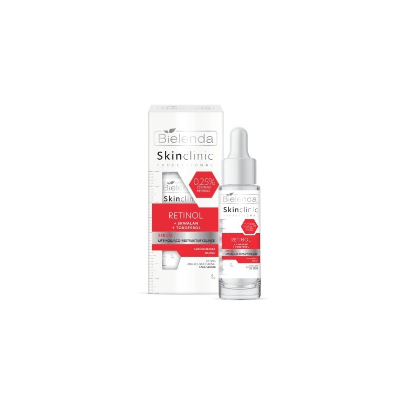 Bielenda Skin Clinic Professional Retinol Lifting And Restructuring Serum 30 Ml Exp: 09.2026