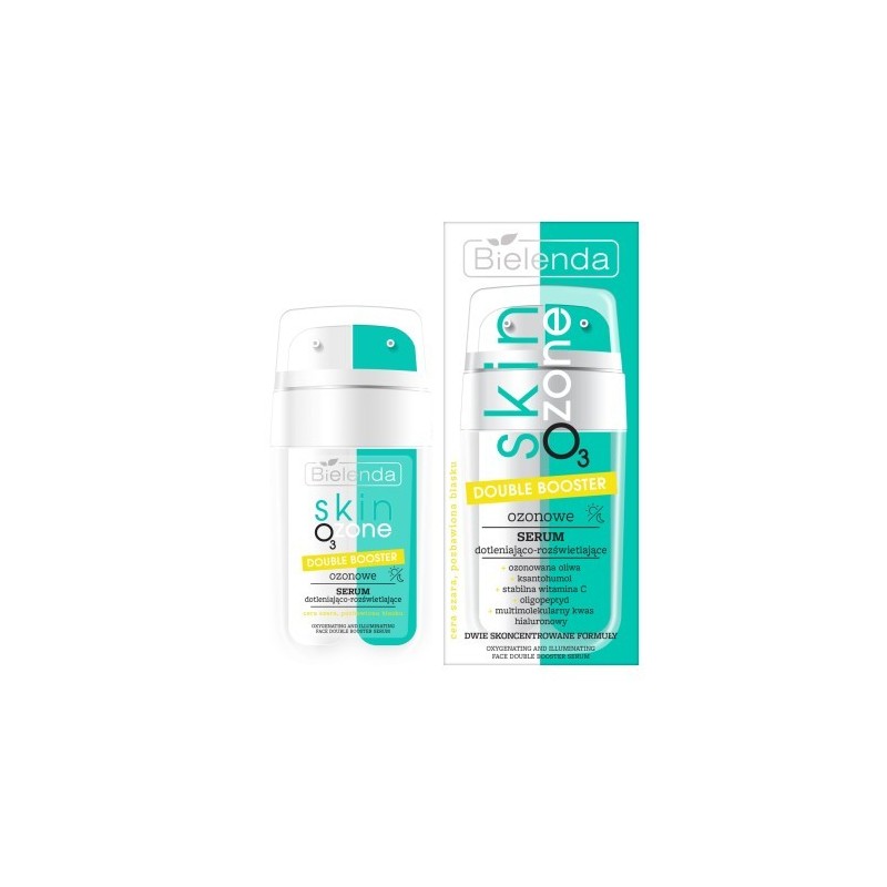 Bielenda Skin O3 Zone Double Booster Ozone Oxygenating And Brightening Serum 2x7.5ml