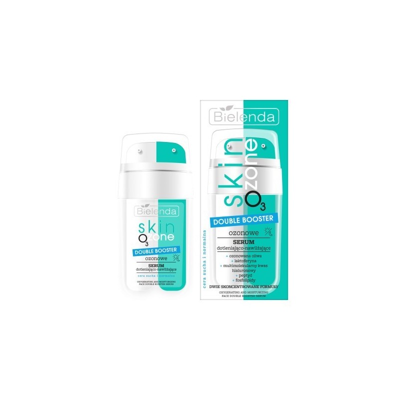 Bielenda Skin O3 Zone Double Booster Ozone Oxygenating And Moisturizing Serum 2x7.5 Ml