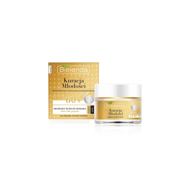 Bielenda Youth Therapy Regenerating Anti-wrinkle Cream 60+ Day/night, 50ml