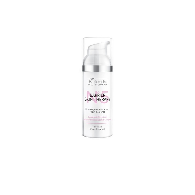 Bielenda Professional Barrier Skin Therapy Lipoactive Barrier Cream-compress For Face And Body With Superoxide Dismutase