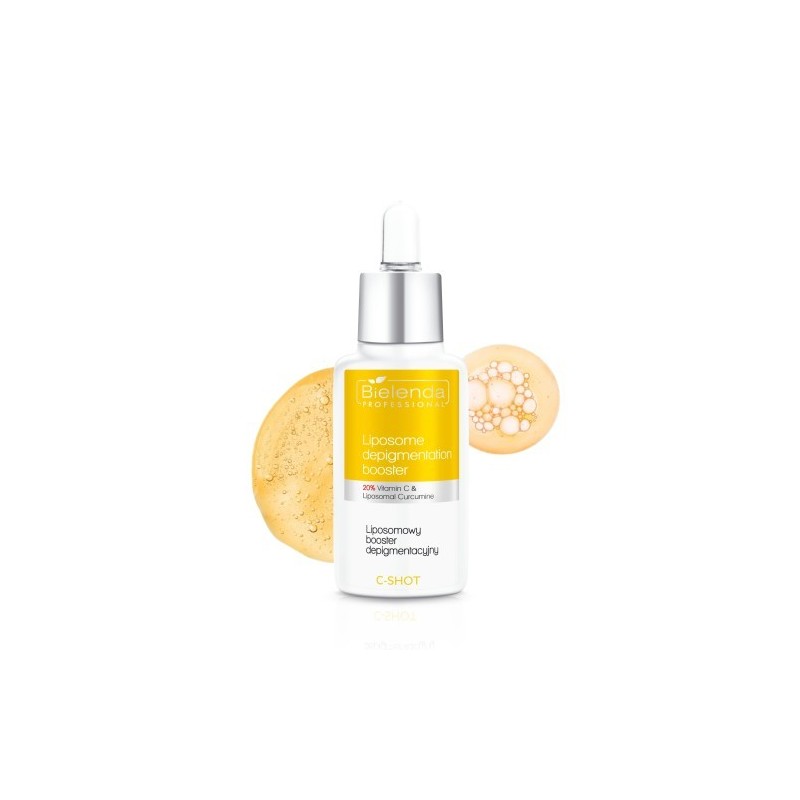 Bielenda Professional C - Shot Liposomal Depigmentation Booster 20% Vitamin C And Liposomal Curcumin 30 Ml