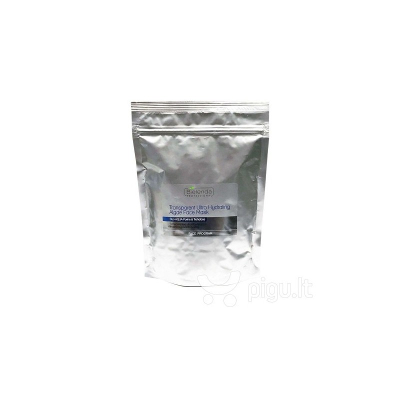 Bielenda Professional Duo Aqua Porine & Trehalose Transparent Ultra Hydrating Algae Face Mask Refill 190g