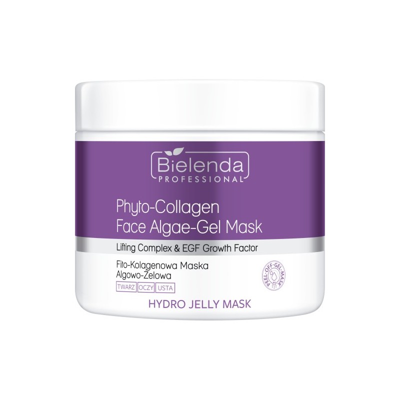 Bielenda Professional Hydro Jelly Mask Phyto-collagen Lifting Algae-gel Face Mask 190g