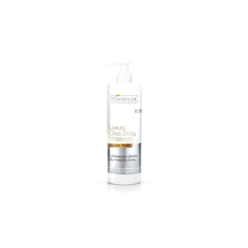 Bielenda Professional Luxury Oil Body Massage Olive Oil & Vit E 500 Ml