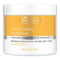 Bielenda Professional Mango Boost Barrier Cream Mask For Body, Hands And Feet, 600g