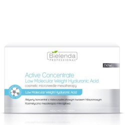 Bielenda Professional Meso Med Program- Active Concentrate Low Molecular Weight Hyaluronic Acid, 10x3ml
