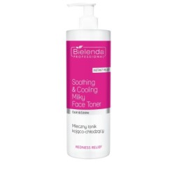 Bielenda Professional Redness Relief Milky Soothing And Cooling Tonic For Capillary Skin 500ml