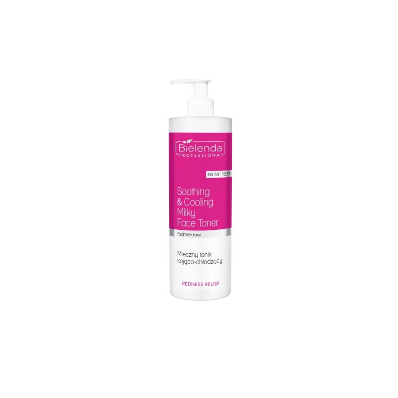 Bielenda Professional Redness Relief Milky Soothing And Cooling Tonic For Capillary Skin 500ml