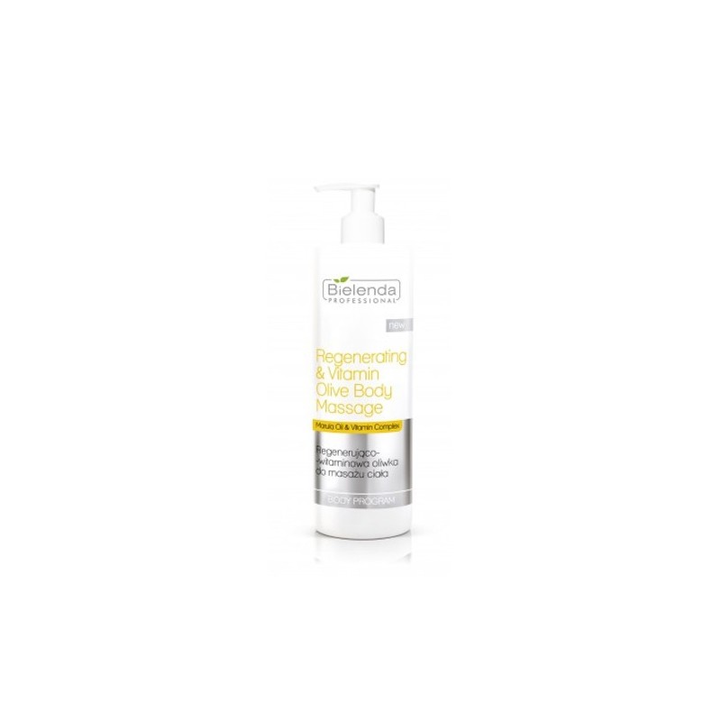 Bielenda Professional Regenerating & Vitamin Olive Body Massage 500 Ml