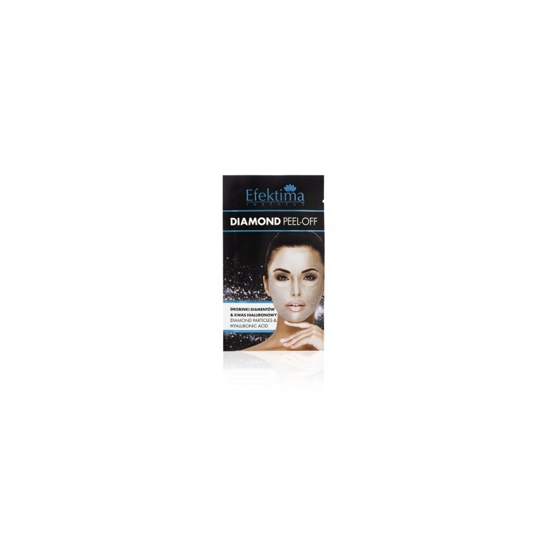 Efektima Diamond Peel-off Face Mask With Diamond Particles & Hyaluronic Acid 7ml