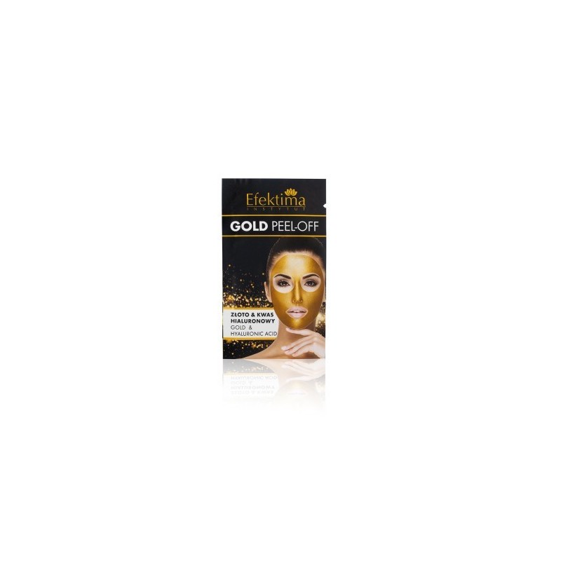 Efektima Gold Peel-off Face Mask With Gold & Hyaluronic Acid 7ml