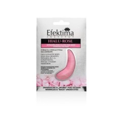 Efektima Hydrogel Eye Pads Hialu-rose Wrinkles & "bags" Under Eyes 1 Pair
