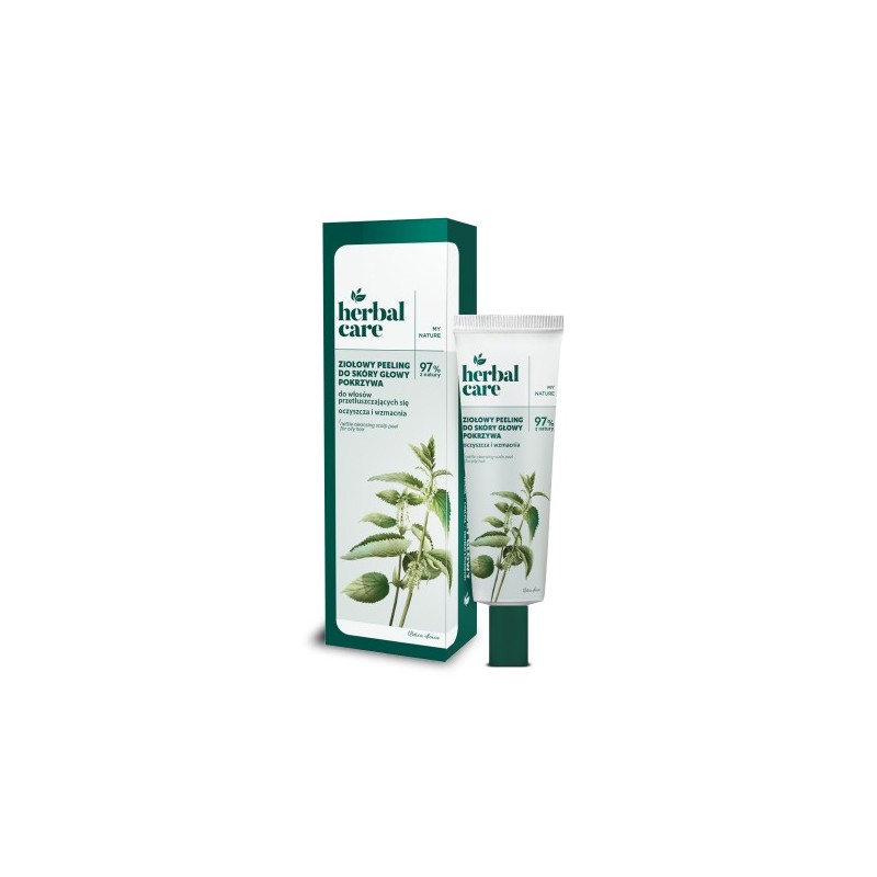 Farmona Herbal Care Nettle Herbal Cleansing Scalp Scrub For Oily Hair 100ml