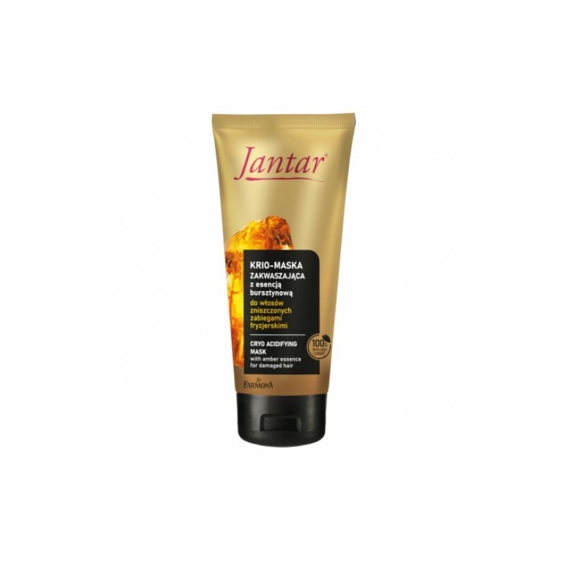 Farmona Jantar Cryo Acidifying Mask With Amber Essence For Damaged Hair 200m